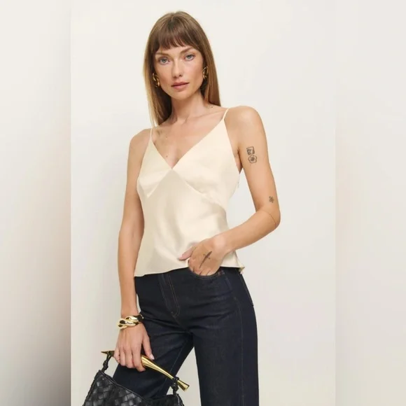 Reformation White Tank Top - Picture 3 of 9